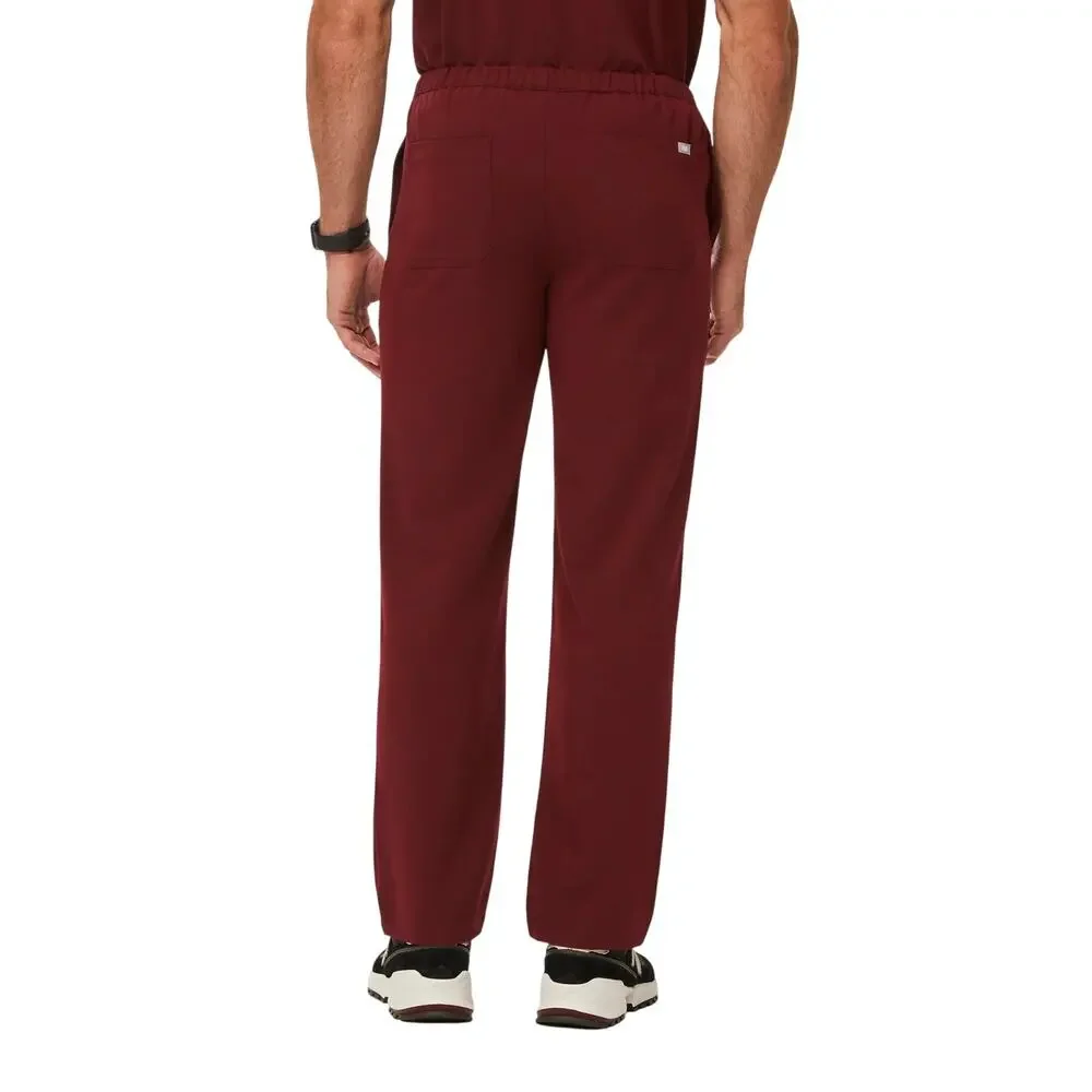 FIGS Pisco Basic Scrub Pants Burgundy Maroon Men’s XXL 2XL PO 1810 Bottoms Red